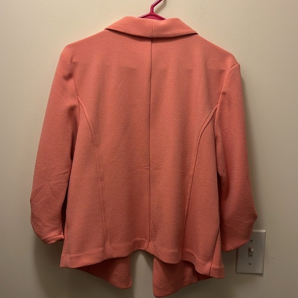 NWT Coral open front blazer Maurice’s Size Large - Picture 9 of 14